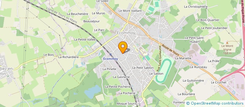 localisation de l'entreprise ASS TEAM NOVICE  SAINT-MARS-D'OUTILLE