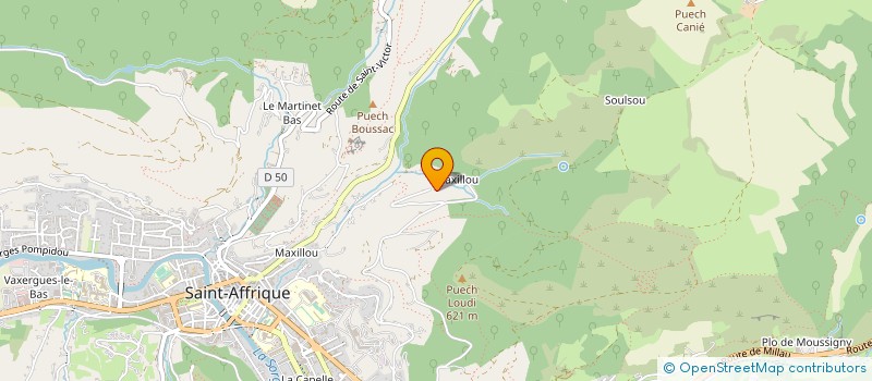 localisation de l'entreprise ASS TEAM VBSC ENDURO  SAINT-AFFRIQUE