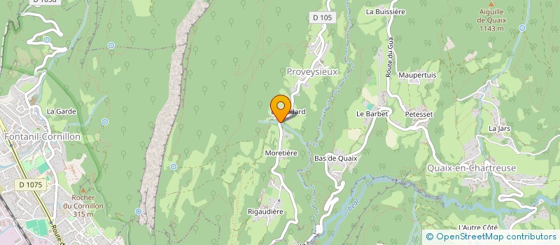 localisation de l'entreprise ASS TEAN CISSE  SAINT-EGREVE