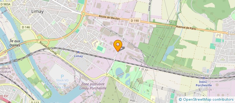 localisation de l'entreprise ASS TECH DEVELOPPEMENT TREILLIS SOUDES  PORCHEVILLE