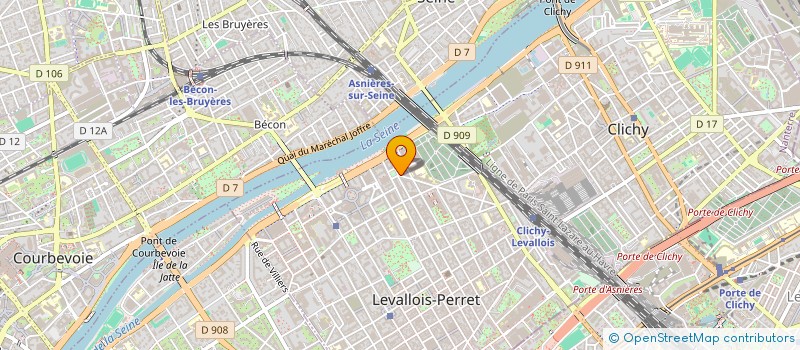 localisation de l'entreprise ASS TECH FRANCAISE GALVANISATION A FACON à LEVALLOIS-PERRET