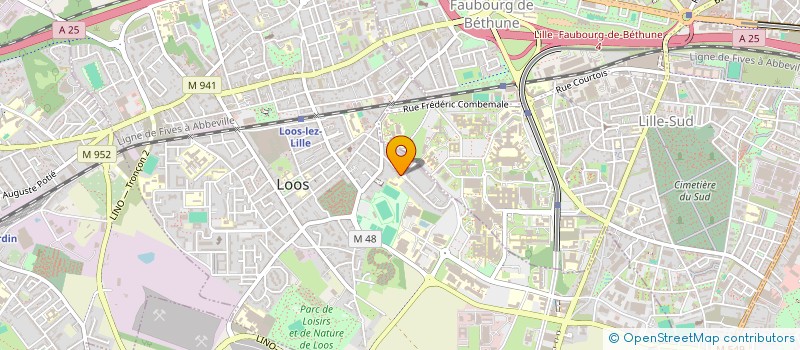 localisation de l'entreprise ASS TECHN NOTRE DAME DU SACRE COEUR à LOOS