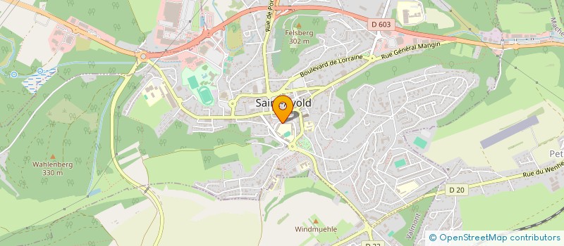 localisation de l'entreprise ASS TECHNICIENS ACTION COMMERCIALE  SAINT-AVOLD