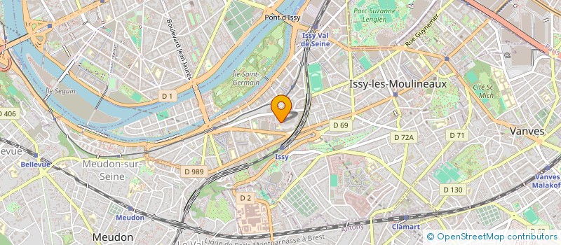 localisation de l'entreprise ASS TECHNOPOLIS à ISSY-LES-MOULINEAUX