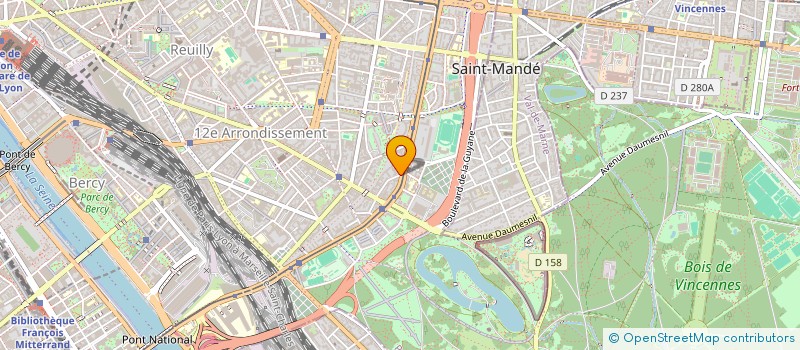 localisation de l'entreprise ASS TELEMAQUE PAR M CHEVE JEAN PIERRE à PARIS