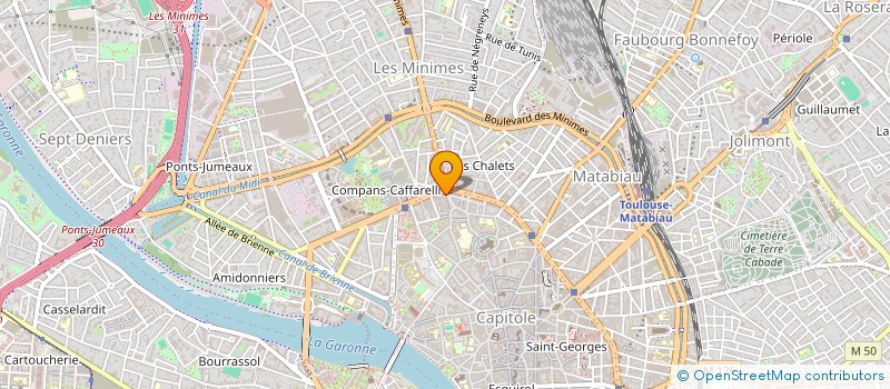 localisation de l'entreprise ASS TENDANCE à TOULOUSE