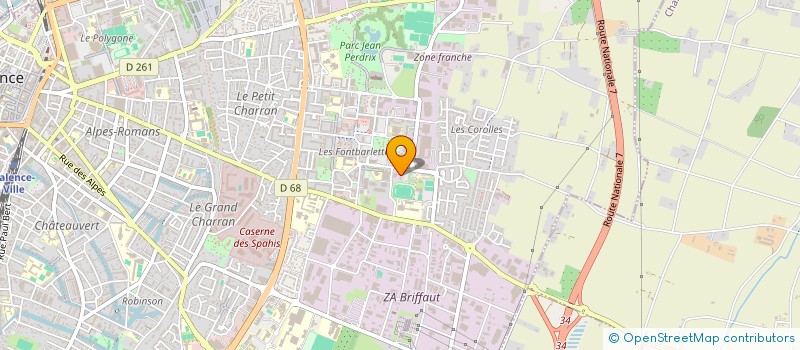 localisation de l'entreprise ASS TENDANCE NATIONALE UNION ISLAMIQUE  VALENCE