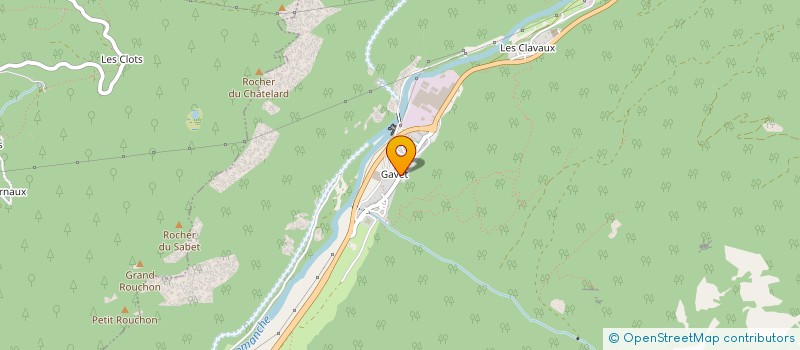 localisation de l'entreprise ASS TENNIS CLUB DE LA ROMANCHE à LIVET-ET-GAVET