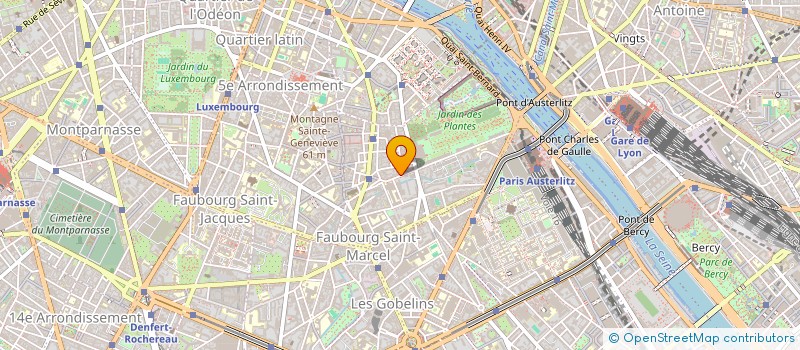 localisation de l'entreprise ASS  TENNIS CLUB DU 5EME  PARIS