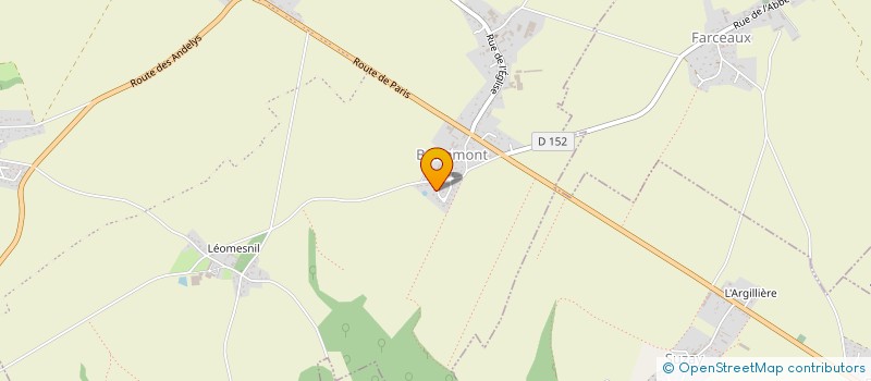 localisation de l'entreprise ASS TENNIS LOISIRS DE BOUAFLES  BOUAFLES