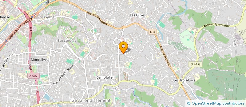 localisation de l'entreprise ASS TERRE D'ESCALE à MARSEILLE