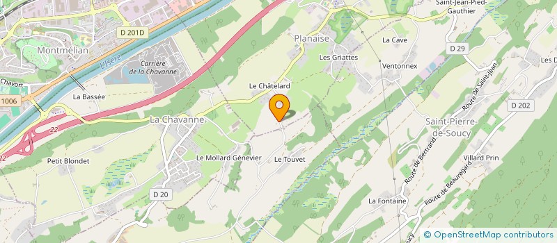 localisation de l'entreprise ASS TERRE SOLIDAIRE  PLANAISE