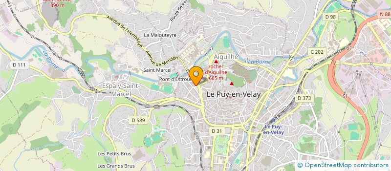 localisation de l'entreprise ASS.THE WOLF TUNING  LE PUY-EN-VELAY