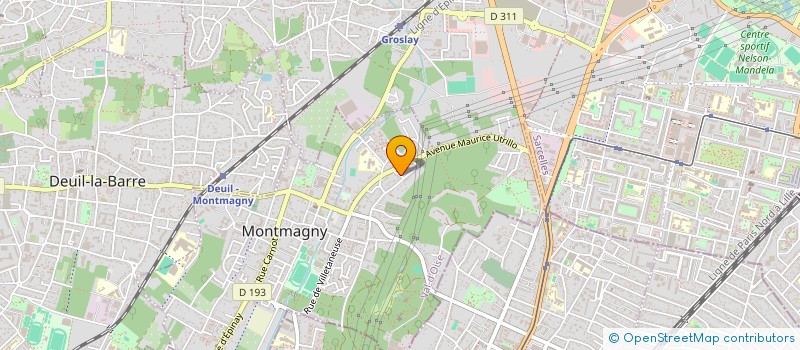 localisation de l'entreprise ASS THEATRALE TETHRAE  MONTMAGNY