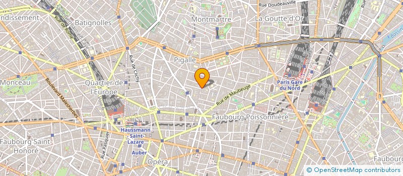 localisation de l'entreprise ASS THEATRE DE L'ECOUTE APPLIQUEE  PARIS