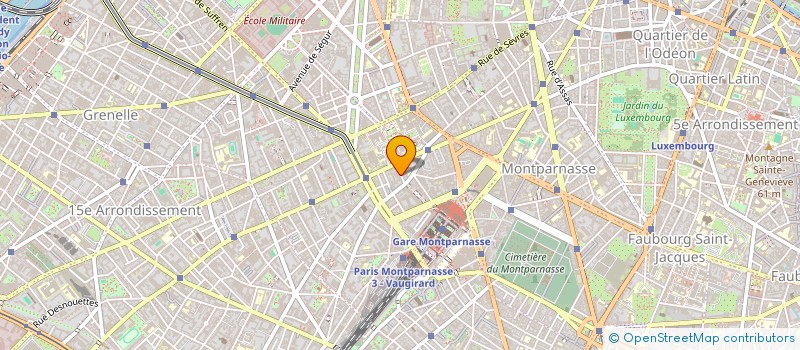 localisation de l'entreprise ASS THEATRE DU CONFLUENT  PARIS