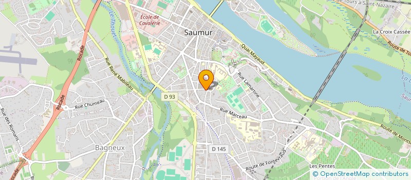 localisation de l'entreprise ASS THEATRE DU SEL à SAUMUR