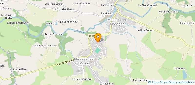 localisation de l'entreprise ASS THEATRE ET CO à SEVREMOINE