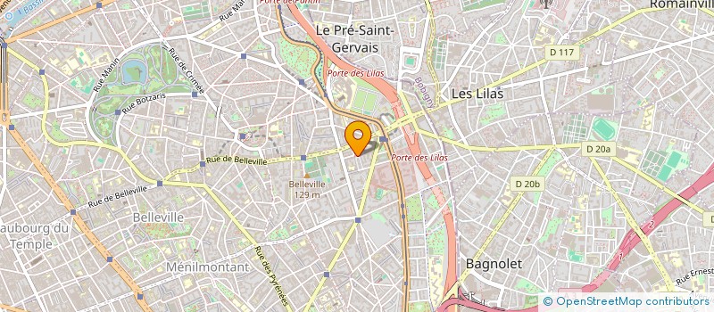 localisation de l'entreprise ASS THEATRE P-ENFCE ET JEUNESSE PARIS  PARIS