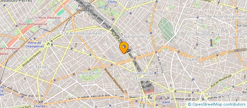 localisation de l'entreprise ASS  THEATRE POPULAIRE EUROPEEN  PARIS