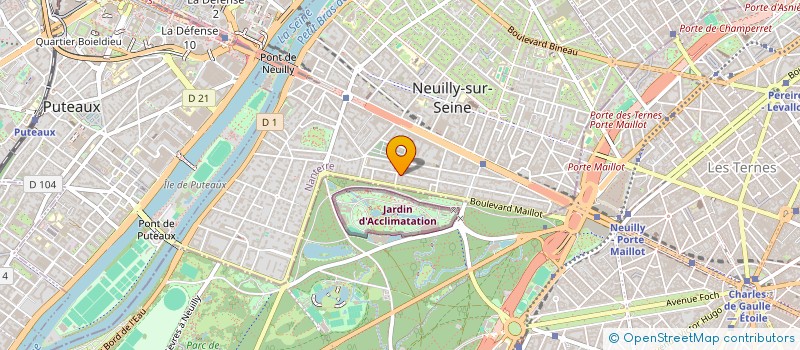localisation de l'entreprise ASS THERA DES ANOMALIES DE LA MORPHOLOG à NEUILLY-SUR-SEINE