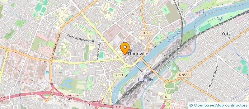 localisation de l'entreprise ASS THIONVILLE ESSORT NOUVEL ESPACE à THIONVILLE