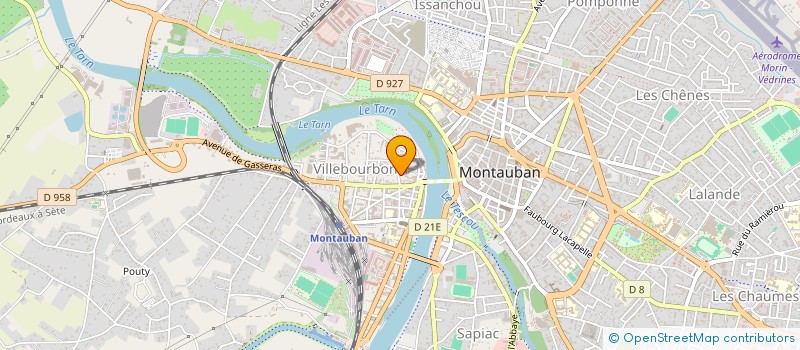 localisation de l'entreprise ASS TI GROOVE  MONTAUBAN