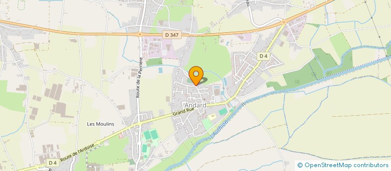 localisation de l'entreprise ASS TIERS TEMPS ANDARD BRAIN à LOIRE-AUTHION