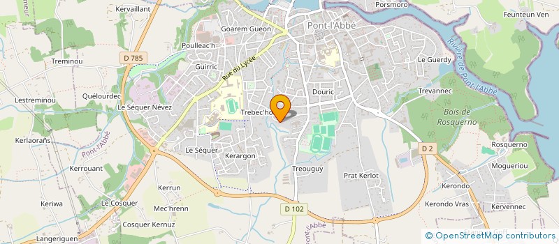 localisation de l'entreprise ASS TILMANT DE COISY à PONT-L'ABBE