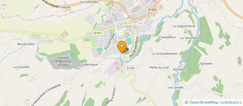 localisation de l'entreprise ASS TINCHEBRAY CYCLO à TINCHEBRAY-BOCAGE