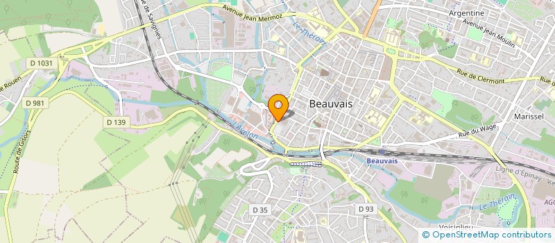 localisation de l'entreprise ASS TITUL INCAPA MINEURS MAJEURS  BEAUVAIS