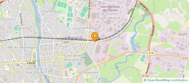 localisation de l'entreprise ASS TOP ANIMATION à LAVAL