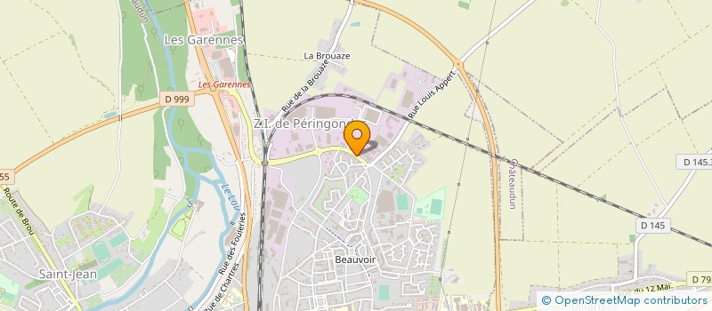 localisation de l'entreprise ASS TOP SERVICES à CHATEAUDUN