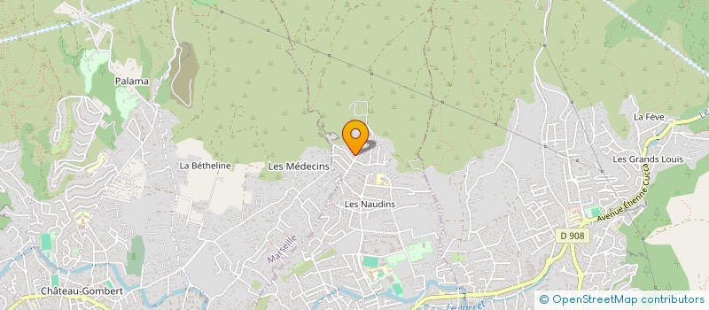 localisation de l'entreprise ASS TOP VACANCES  PLAN-DE-CUQUES