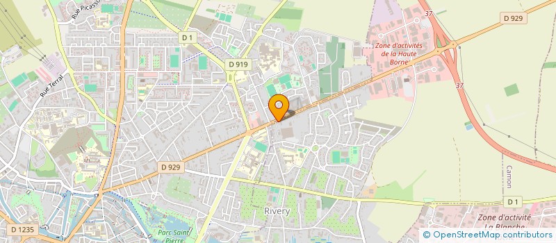 localisation de l'entreprise ASS TOUJOURS PLUS O NORD  RIVERY