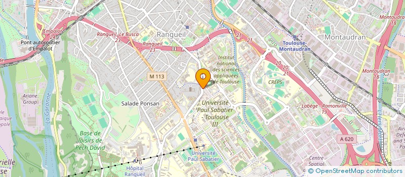 localisation de l'entreprise ASS TOUL INFORM DIPLOM UNIVERSITE TECHNO à TOULOUSE