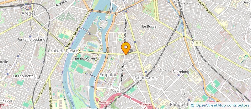 localisation de l'entreprise ASS TOULOUS MED PROMOTION DU MED GEN  TOULOUSE