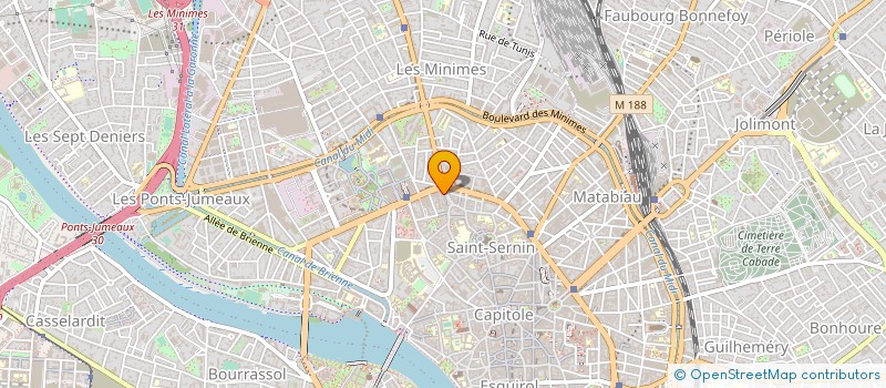 localisation de l'entreprise ASS TOULOUSAI DEVELOP ETUD RECHER SOCIAL à TOULOUSE