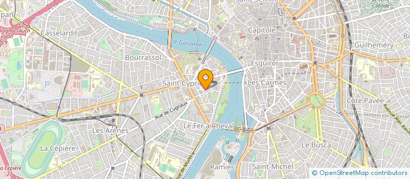 localisation de l'entreprise ASS TOULOUSAINE DES INVALIDES CIVILS à TOULOUSE