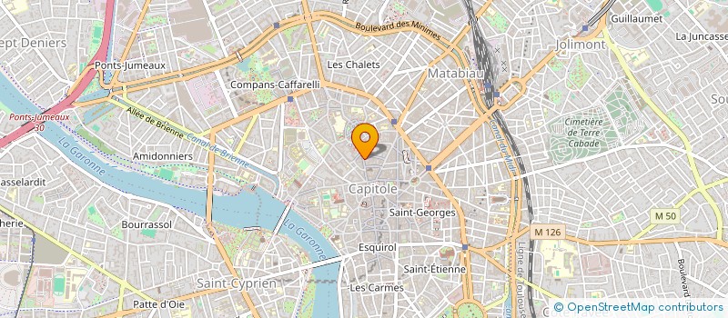 localisation de l'entreprise ASS TOULOUSE TAUR  TOULOUSE