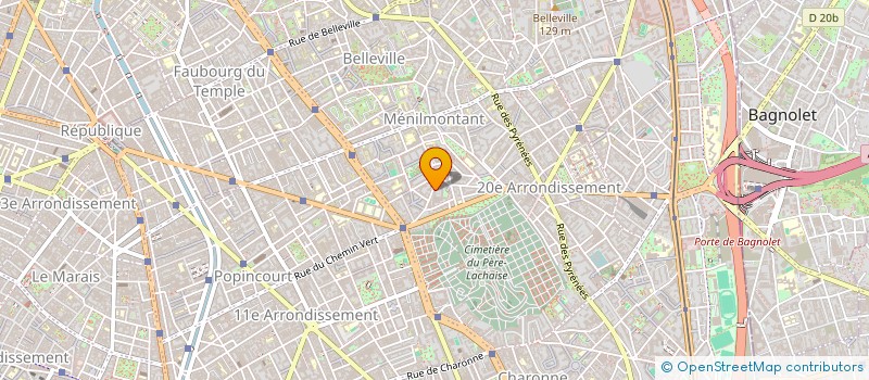 localisation de l'entreprise ASS TOUR BLANCHE ECHECS  PARIS