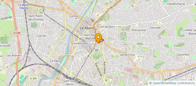 localisation de l'entreprise ASS TOURISME ANIMAT SOUTIEN PERSS AGEES à LE MANS