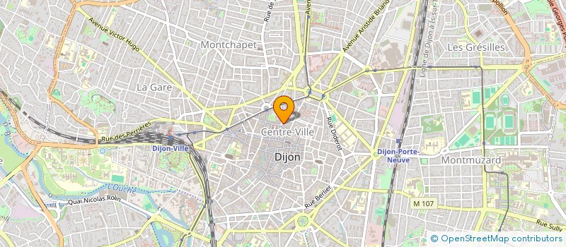 localisation de l'entreprise ASS TOURIST SPORT CULTUR ADMINIS FINANCE  DIJON