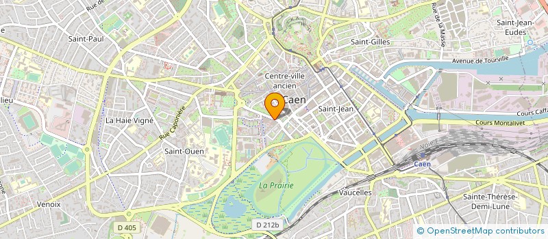 localisation de l'entreprise ASS TOURIST SPORT CULTURE ADMINIS FINAN à CAEN