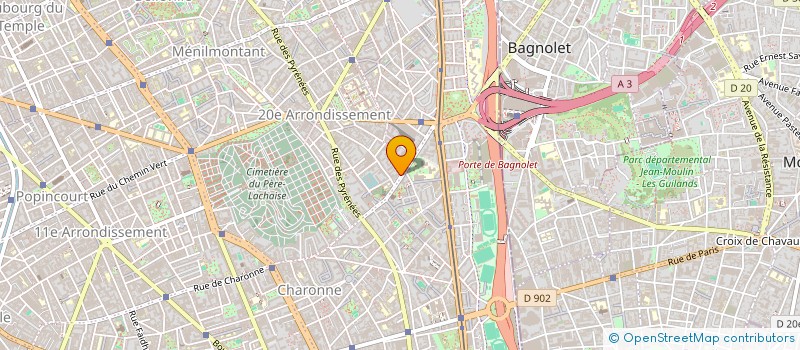 localisation de l'entreprise ASS TOUS ENSEMBLE REDUCTION GAZ EFFET SERRE  PARIS