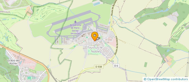 localisation de l'entreprise ASS  TOUSSUS VILLAGE  TOUSSUS-LE-NOBLE