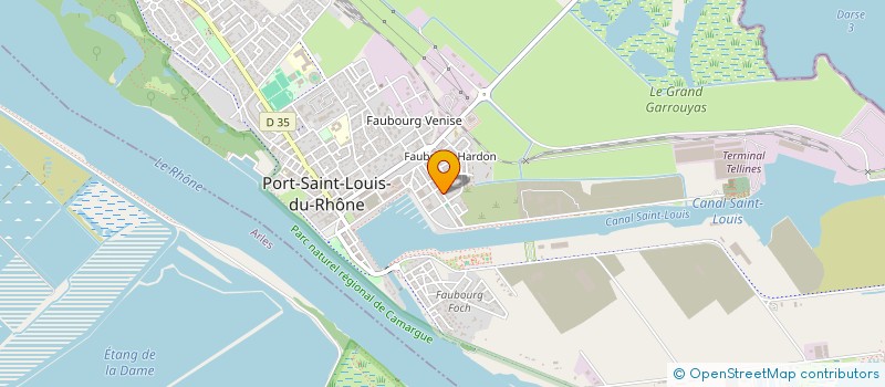 localisation de l'entreprise ASS TOUT à PORT-SAINT-LOUIS-DU-RHONE