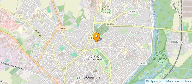 localisation de l'entreprise ASS TOUT A LOISIRS à SAINT-QUENTIN
