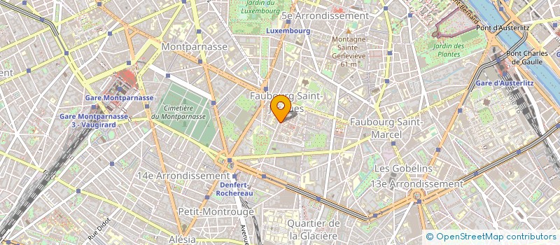 localisation de l'entreprise ASS TRAI RECH HEPA GAST ENTO CANC DIGE.. à PARIS