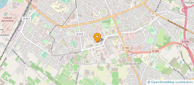 localisation de l'entreprise ASS TRANSPARENCE à ANGERS